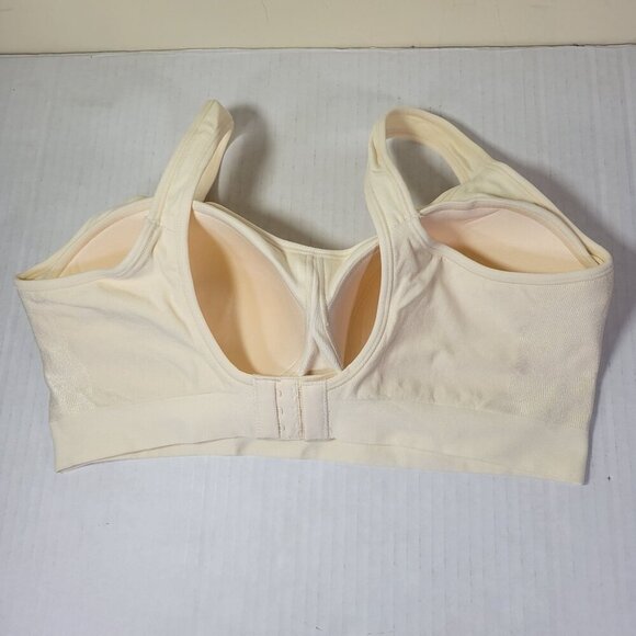 Truekind Beige Daily Comfort Wire Free Shaper Bra #10022 Size 3X - Picture 2 of 4